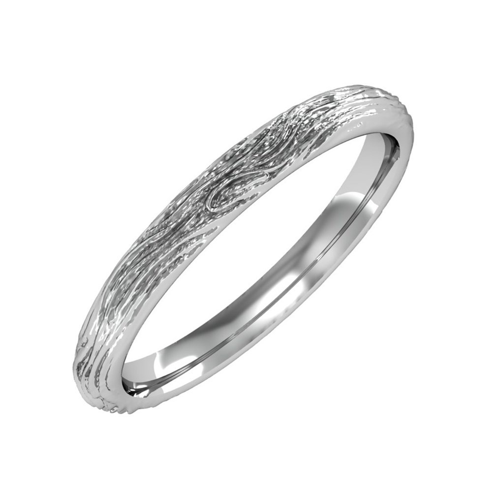 серебряное кольцо без вставок