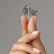 Брошь из Серебра 925 Приволжский ювелир арт. 133022-ZM07, Оксид.