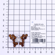 Брошь из Серебра 925 Приволжский ювелир арт. 171853-FA11YN, Родирование.