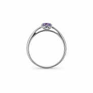 Кольцо из Серебра 925 Приволжский ювелир арт. 201012-AM56, Родирование.