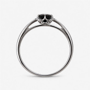 Кольцо из Серебра 925 Приволжский ювелир арт. 201012-GR26, Родирование.