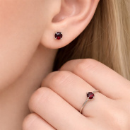 Кольцо из Серебра 925 Приволжский ювелир арт. 201012-GR26, Родирование.