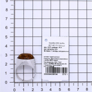 Кольцо из Серебра 925 Приволжский ювелир арт. 201140-YN, Родирование.