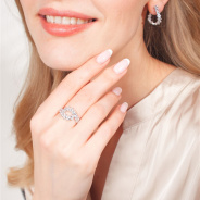 Кольцо из Серебра 925 Приволжский ювелир арт. 201263-FA11, Родирование.