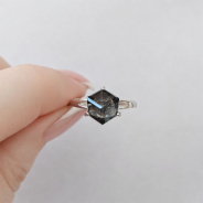 Кольцо из Серебра 925 Приволжский ювелир арт. 201307-GH73, Родирование.