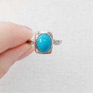 Кольцо из Серебра 925 Приволжский ювелир арт. 201412-BZ, Родирование.