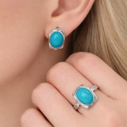 Кольцо из Серебра 925 Приволжский ювелир арт. 201412-BZ, Родирование.