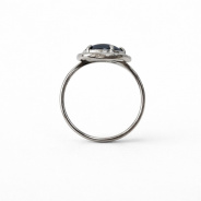 Кольцо из Серебра 925 Приволжский ювелир арт. 201434-GM, Родирование.