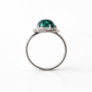 Кольцо из Серебра 925 Приволжский ювелир арт. 201434-HK, Родирование.