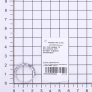 Кольцо из Серебра 925 Приволжский ювелир арт. 201506-FA67, Родирование.