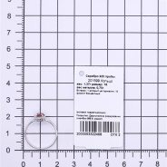 Кольцо из Серебра 925 Приволжский ювелир арт. 201599-FA11FA66, Родирование.