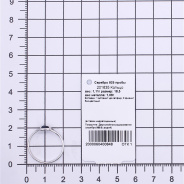 Кольцо из Серебра 925 Приволжский ювелир арт. 201635-FA11FA59, Родирование.