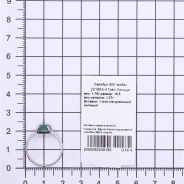 Кольцо из Серебра 925 Приволжский ювелир арт. 201664-AG22, Родирование.