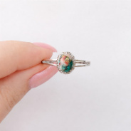 Кольцо из Серебра 925 Приволжский ювелир арт. 201719-UB, Родирование.