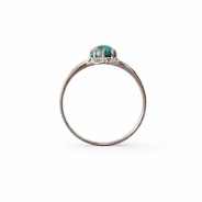 Кольцо из Серебра 925 Приволжский ювелир арт. 201719-UB, Родирование.