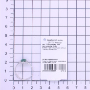 Кольцо из Серебра 925 Приволжский ювелир арт. 201721-AG22FA11, Родирование.