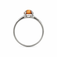 Кольцо из Серебра 925 Приволжский ювелир арт. 201725-UB, Родирование.