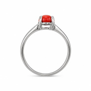 Кольцо из Серебра 925 Приволжский ювелир арт. 201726-FA11KR, Родирование.