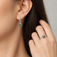 Кольцо из Серебра 925 Приволжский ювелир арт. 201726-FA11UB, Родирование.