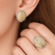 Кольцо из Серебра 925 Приволжский ювелир арт. 201807-PM06, Родирование.