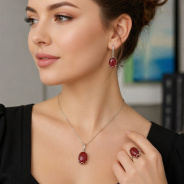 Кольцо из Серебра 925 Приволжский ювелир арт. 201809-FA11SR, Родирование.