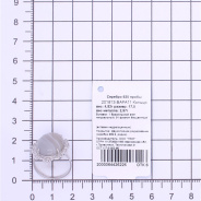 Кольцо из Серебра 925 Приволжский ювелир арт. 201813-BAFA11, Родирование.