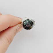 Кольцо из Серебра 925 Приволжский ювелир арт. 201834-FA11GM, Родирование.