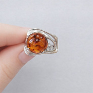 Кольцо из Серебра 925 Приволжский ювелир арт. 201835-FA11YN, Родирование.