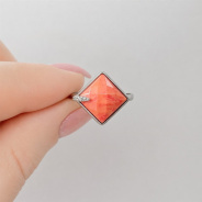 Кольцо из Серебра 925 Приволжский ювелир арт. 201836-FA11KR, Родирование.