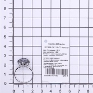 Кольцо из Серебра 925 Приволжский ювелир арт. 201856-FA11GH73, Родирование.