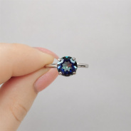 Кольцо из Серебра 925 Приволжский ювелир арт. 201861-GH10, Родирование.