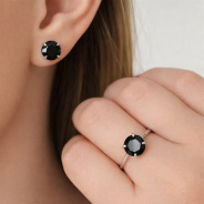 Кольцо из Серебра 925 Приволжский ювелир арт. 201861-MS73, Родирование.