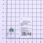 Кольцо из Серебра 925 Приволжский ювелир арт. 201876-AG22, Родирование.
