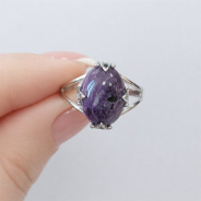 Кольцо из Серебра 925 Приволжский ювелир арт. 201876-CH, Родирование.