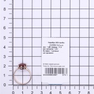 Кольцо из Серебра 925 Приволжский ювелир арт. 202569-FA66, Золочение в два слоя.