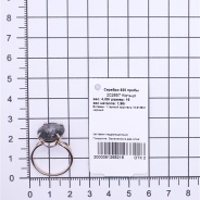 Кольцо из Серебра 925 Приволжский ювелир арт. 202857-GH73, Золочение в два слоя.