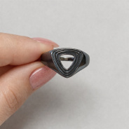 Кольцо из Серебра 925 Приволжский ювелир арт. 204347, чёрный оксид.