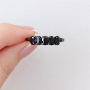 Кольцо из Серебра 925 Приволжский ювелир арт. 204583-FA73, чёрный оксид.