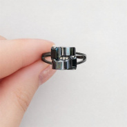 Кольцо из Серебра 925 Приволжский ювелир арт. 204622-FA11FA73, Платинирование.