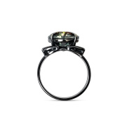 Кольцо из Серебра 925 Приволжский ювелир арт. 204860-GH30, чёрный оксид.