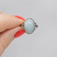 Кольцо из Серебра 925 Приволжский ювелир арт. 211057-AQ, Родирование.