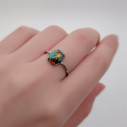 Кольцо из Серебра 925 Приволжский ювелир арт. 211064-UB, Родирование.