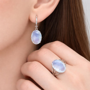 Кольцо из Серебра 925 Приволжский ювелир арт. 211068-FA97, Родирование.