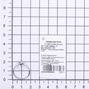 Кольцо из Серебра 925 Приволжский ювелир арт. 211080-GH55, Родирование.