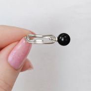 Кольцо из Серебра 925 Приволжский ювелир арт. 211089-ZM73, Родирование.