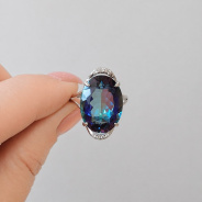 Кольцо из Серебра 925 Приволжский ювелир арт. 211109-FA11GH67, Родирование.