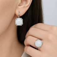 Кольцо из Серебра 925 Приволжский ювелир арт. 211114-NF07, Родирование.