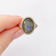 Кольцо из Серебра 925 Приволжский ювелир арт. 211136-LB, Родирование.