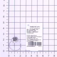 Кольцо из Серебра 925 Приволжский ювелир арт. 211137-LB, Родирование.