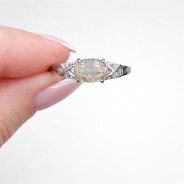 Кольцо из Серебра 925 Приволжский ювелир арт. 211138-FA11RK, Родирование.